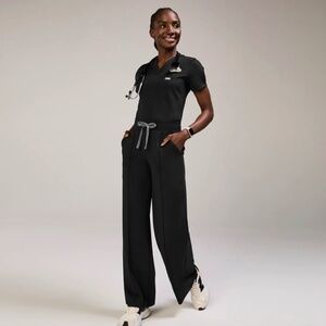 High Waisted Salina FORMx Wide Leg Scrub Pants